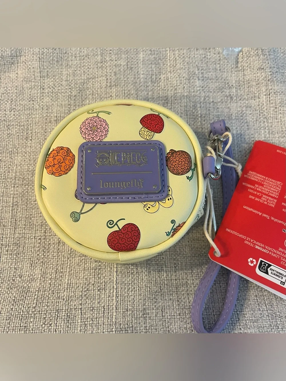 Loungefly One Piece Devil Fruit Allover Print Coin Purse